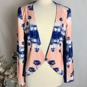 Finders Keepers single button print blazer Large